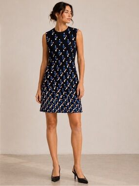 Peter Pilotto Cady Dress Polka Dot Print A Line